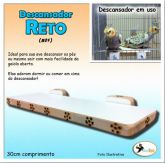 Descansador Reto em MDF de 30cm