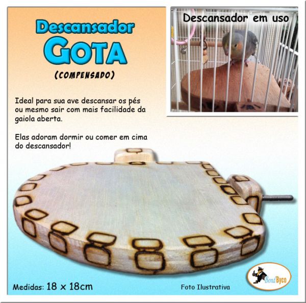 Descansador de Compensado (Gota)