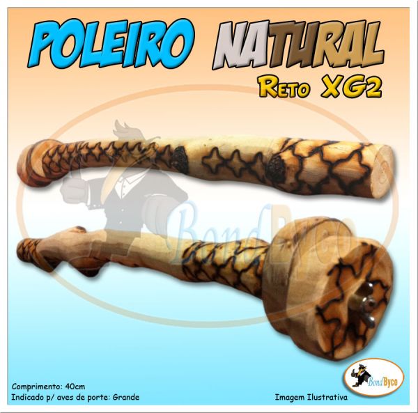 Poleiro Natural - PN-RXG2-40